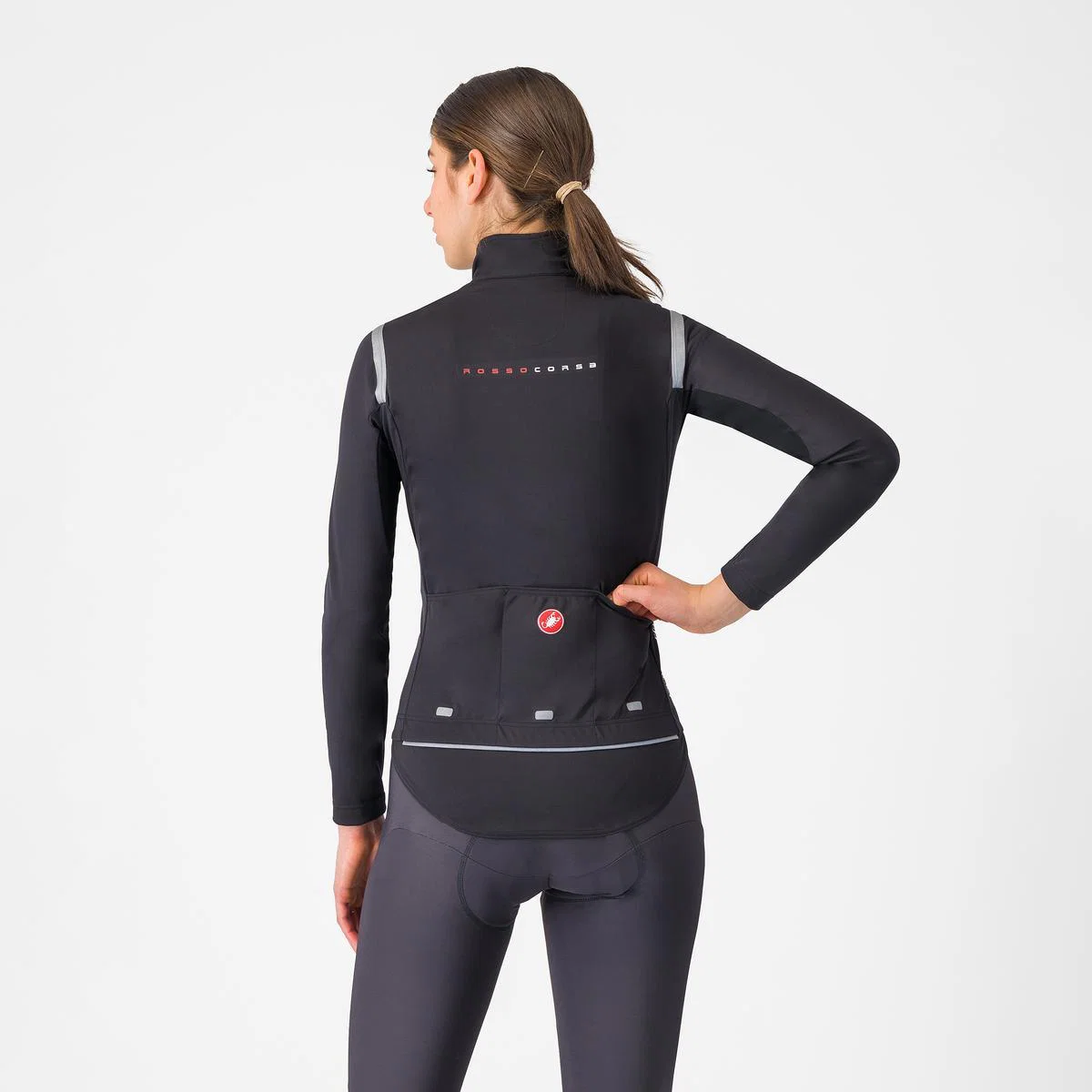 Kurtka damska CASTELLI PERFETTO RoS 3 Black/Noir Reflex - Image 2