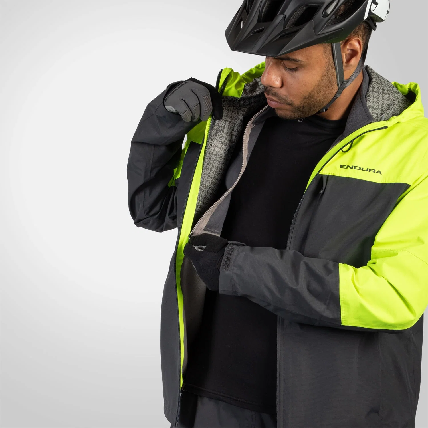 Kurtka ENDURA HUMMVEE 3-IN-1 WATERPROOF Jacket Yellow - Image 4