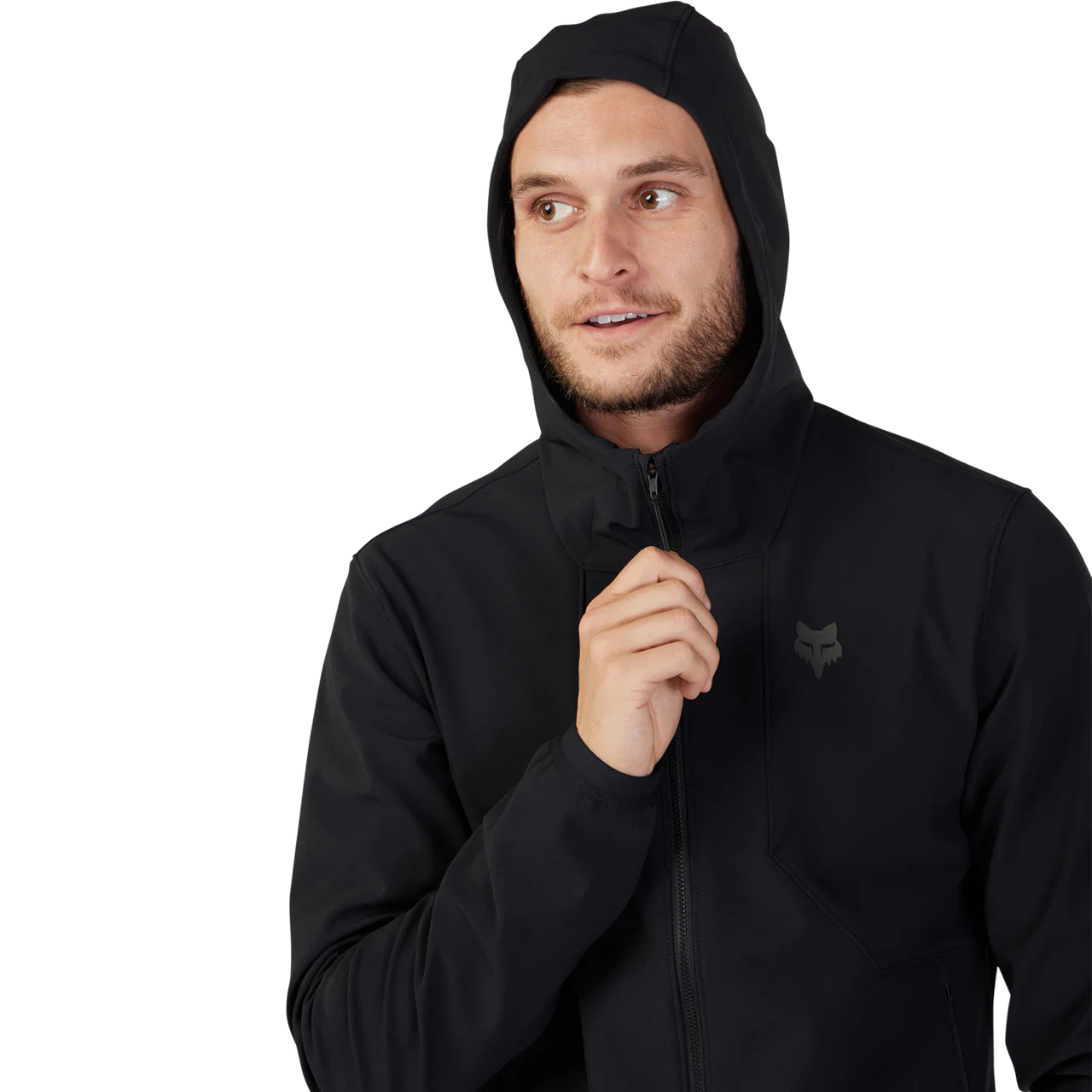 Kurtka FOX RANGER FIRE HOODIE czarna - Image 4