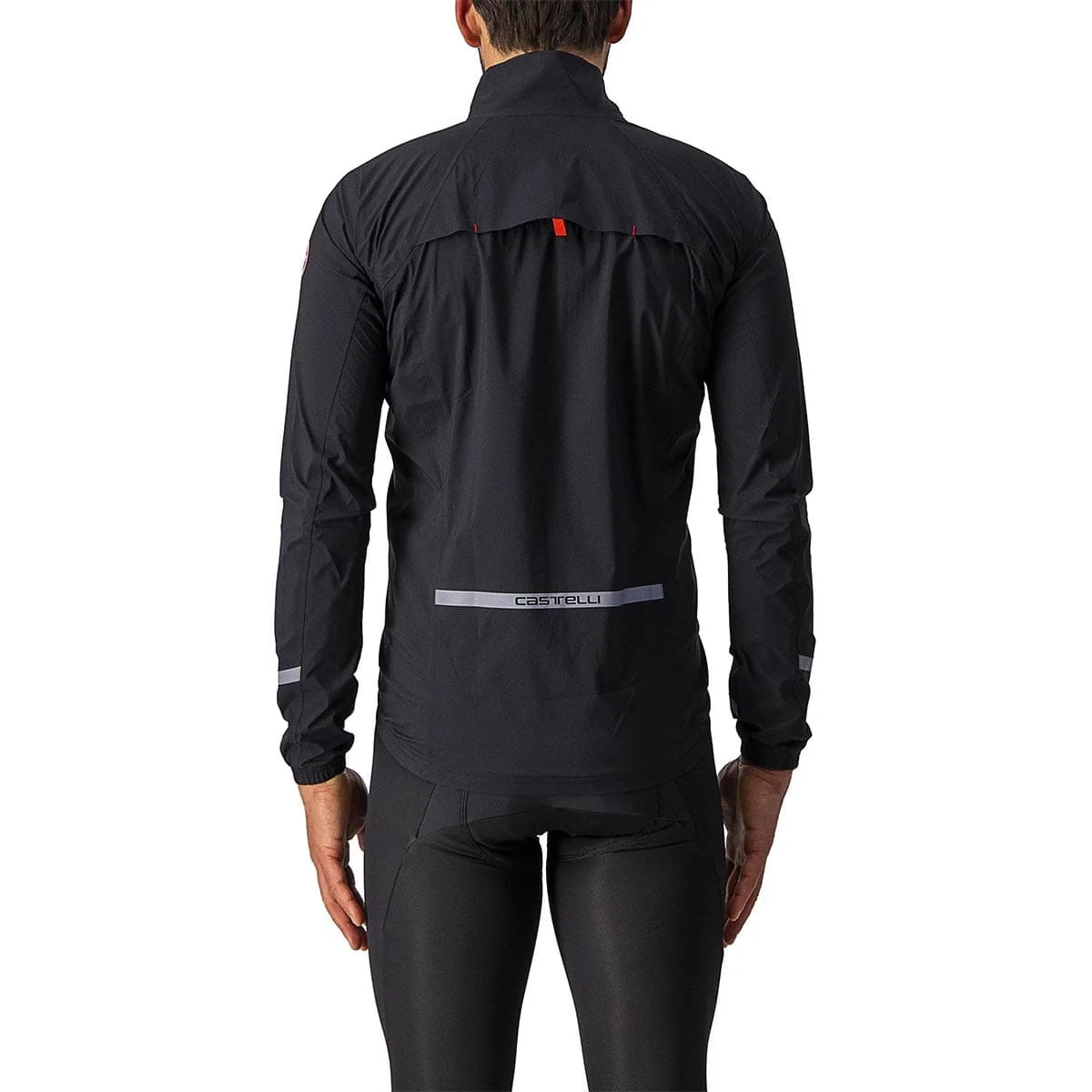 Kurtka przeciwdeszczowa CASTELLI EMERGENCY 2 RAIN Jacket Black - Image 2