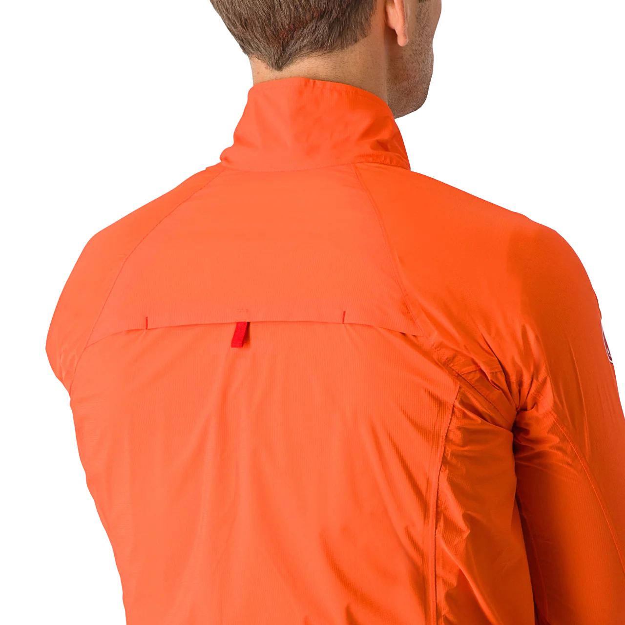 Kurtka przeciwdeszczowa CASTELLI EMERGENCY 2 RAIN Jacket Orange - Image 4