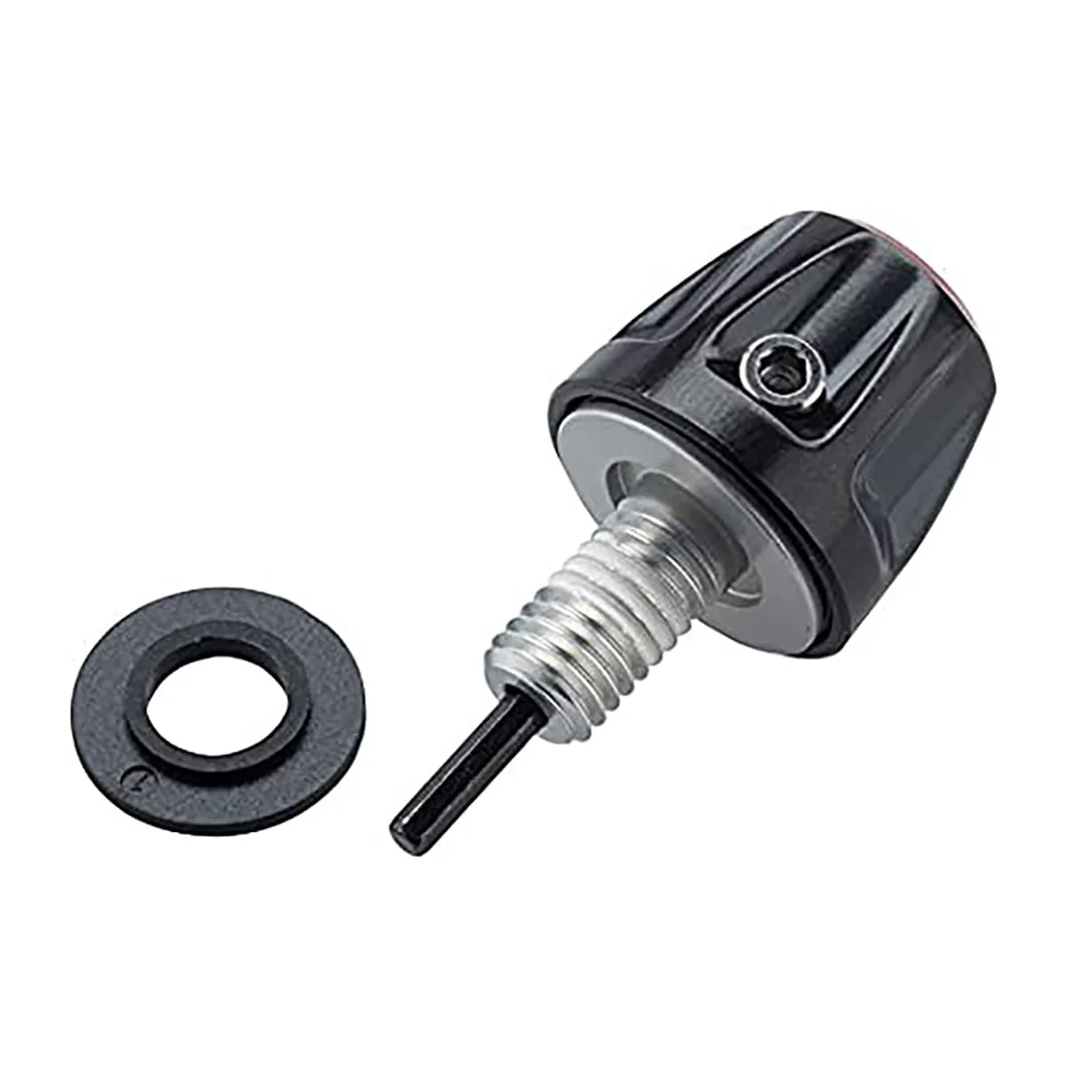 Pokrętło regulacji spustu i nakrętki do widelców ROCKSHOX Charger 2 LYRIK/BOXXER/PIKE B1+ (2018+) #11.4018.082.004