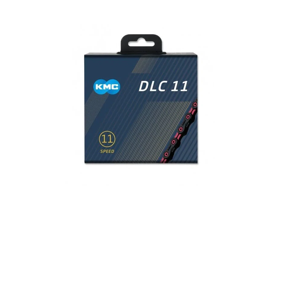 Łańcuch 11V KMC DLC11 czarny/różowy - Image 2