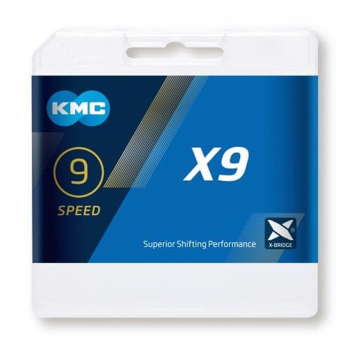 Łańcuch 9V KMC X9L Ti-N Gold - Image 2