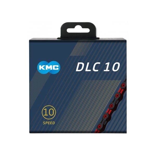Łańcuch KMC DLC10 10V czarny/czerwony - Image 2