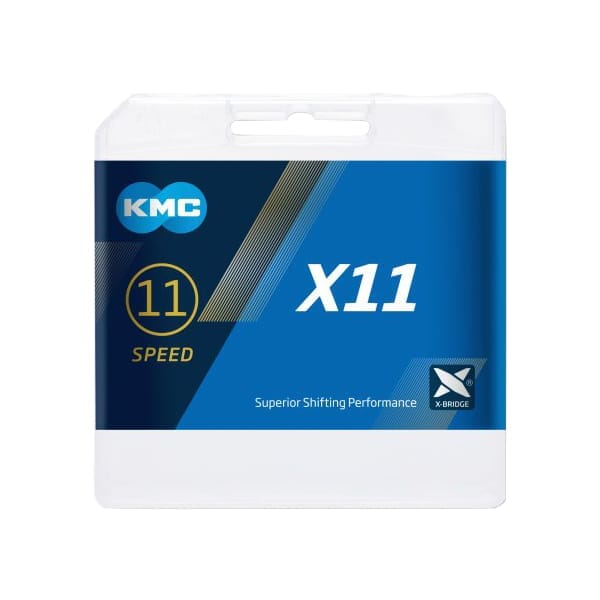 Łańcuch KMC X11 11 Speed srebrno-czarny - Image 2