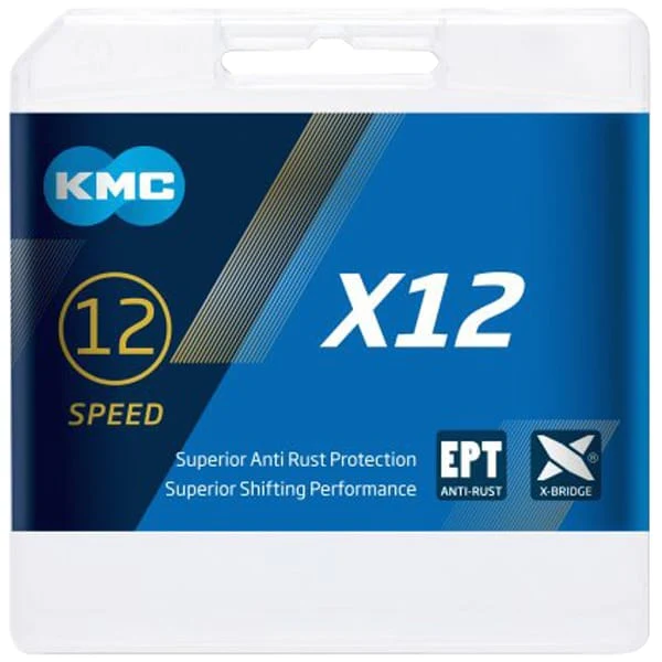 Łańcuch KMC X12 EPT 12V srebrny - Image 2