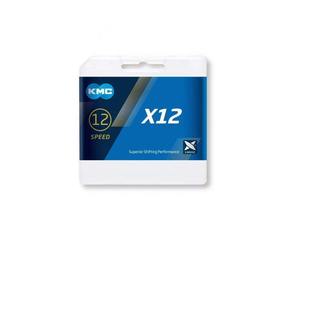 Łańcuch KMC X12 Ti-N 12V czarny/złoty - Image 2