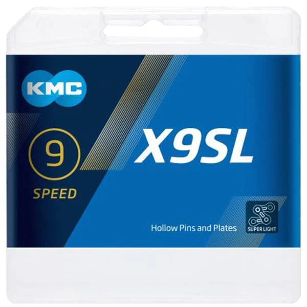 Łańcuch KMC X9SL 9V srebrny - Image 2
