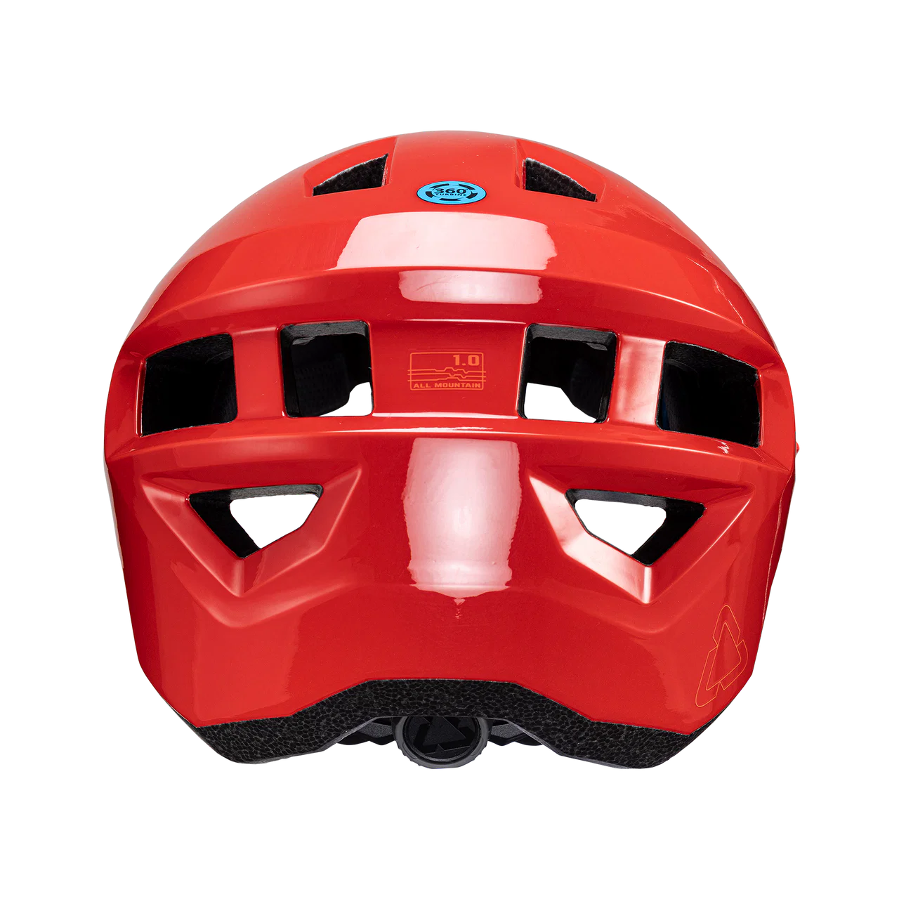 LEATT ALL-MOUNTAIN 1.0 Juniorski kask MTB czerwony - Image 4