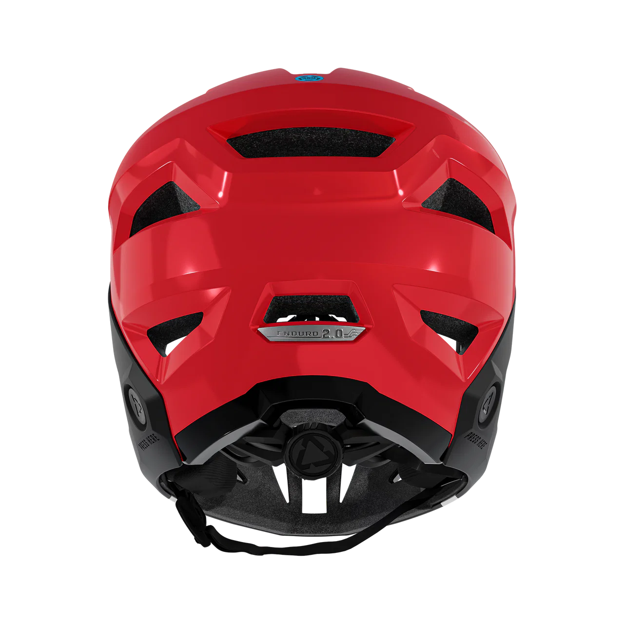 LEATT MTB ENDURO 2.0 Juniorski kask MTB czerwony - Image 4