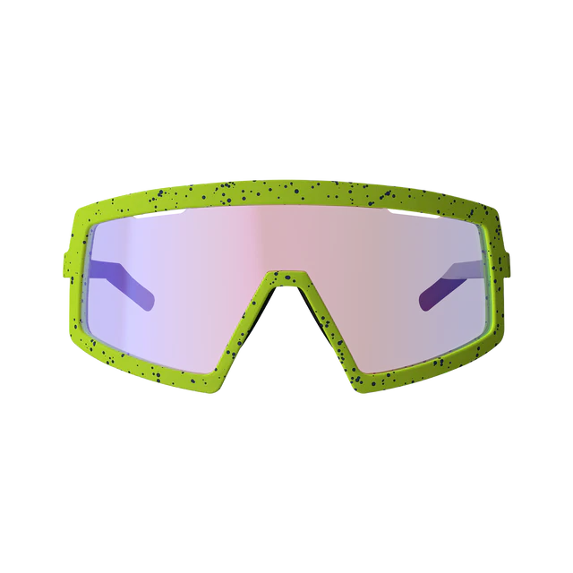 Okulary przeciwsłoneczne LEATT MADVIZ ONE Yellow Iriz Fuschia Lens - Image 2