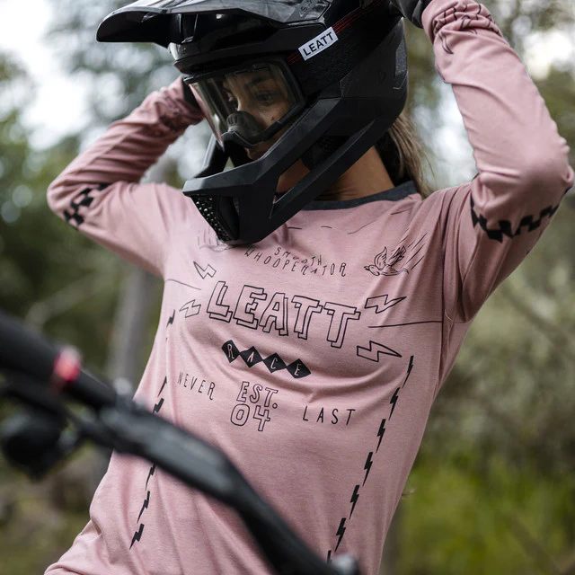 LEATT MTB GRAVITY 3.0 damska koszulka z długim rękawem różowa - Image 4