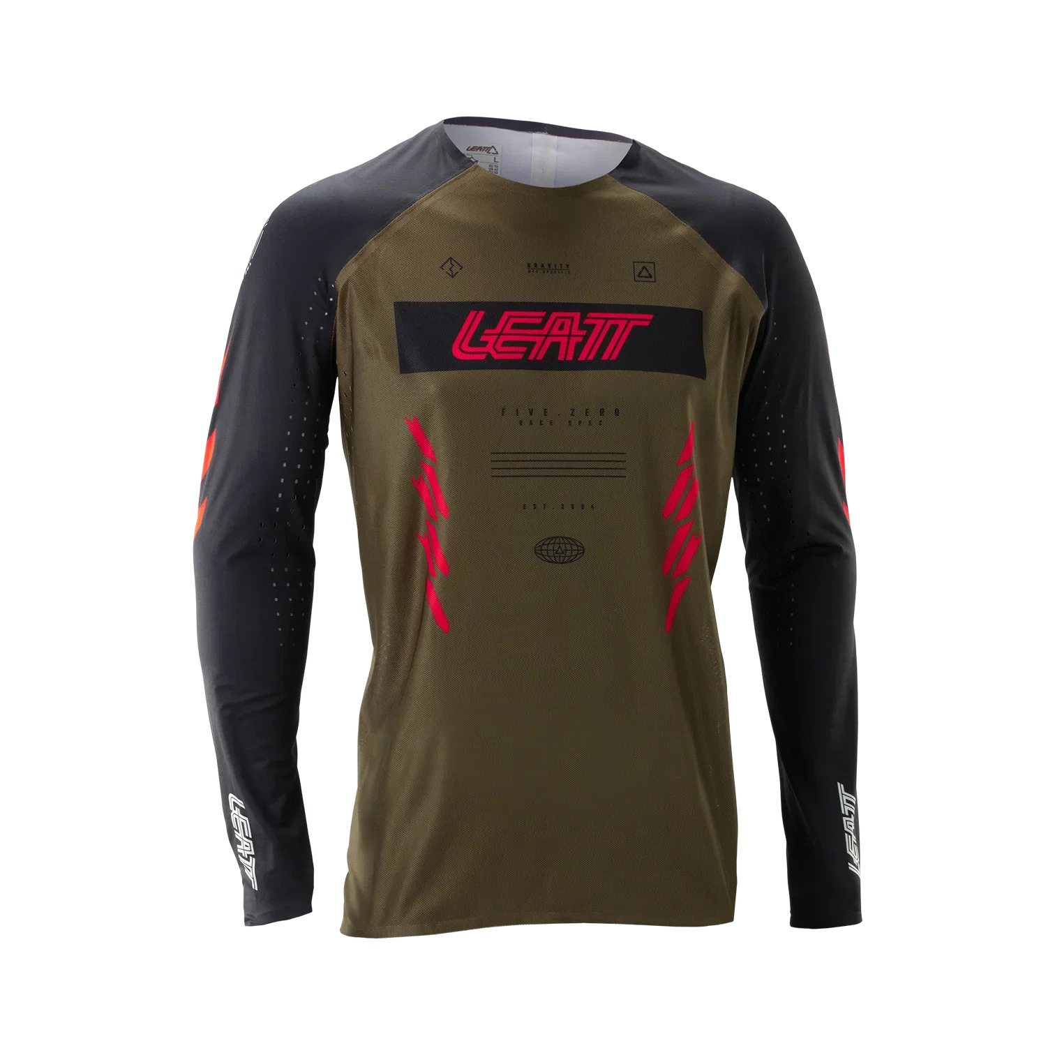 LEATT MTB GRAVITY 5.0 brązowa koszulka z długim rękawem