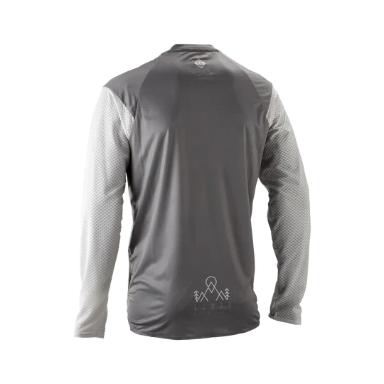 LEATT MTB TRAIL 3.0 Koszulka z długim rękawem biała - Image 2