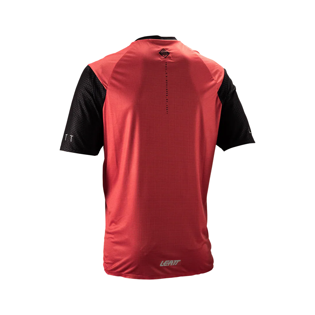 LEATT MTB TRAIL 3.0 Koszulka z krótkim rękawem czerwona - Image 2