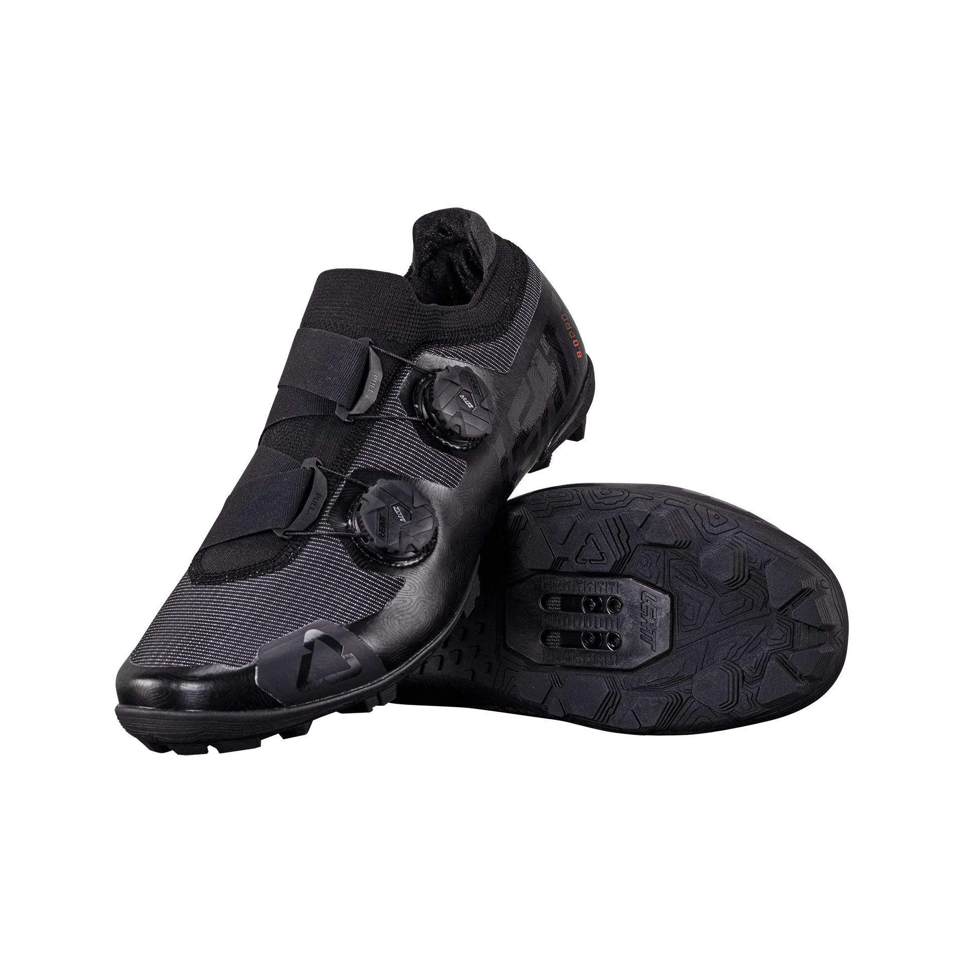 Buty LEATT PROCLIP 8.0 RACE MTB XC/Gravel czarne - Image 4