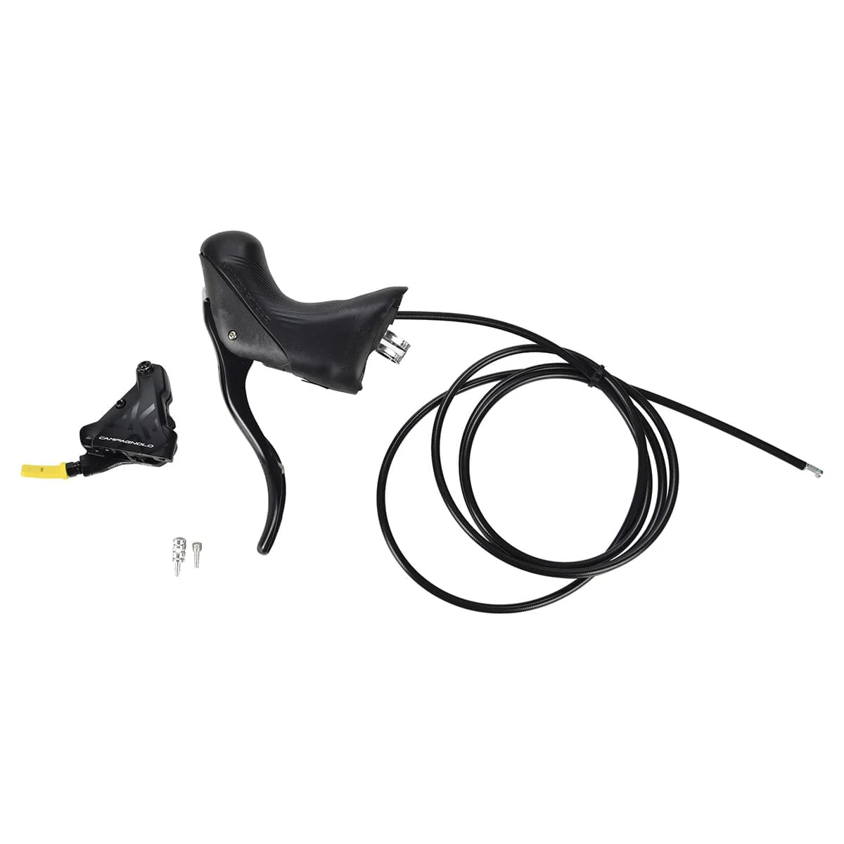Lewa dźwignia i przedni zacisk 140 mm CAMPAGNOLO EKAR Flat Mount bez tarczy hamulcowej