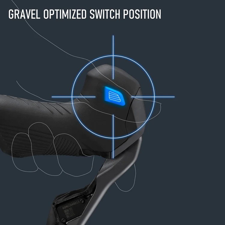 Lewa dźwignia i zacisk przedni SHIMANO GRX RX825 Mono - Image 7