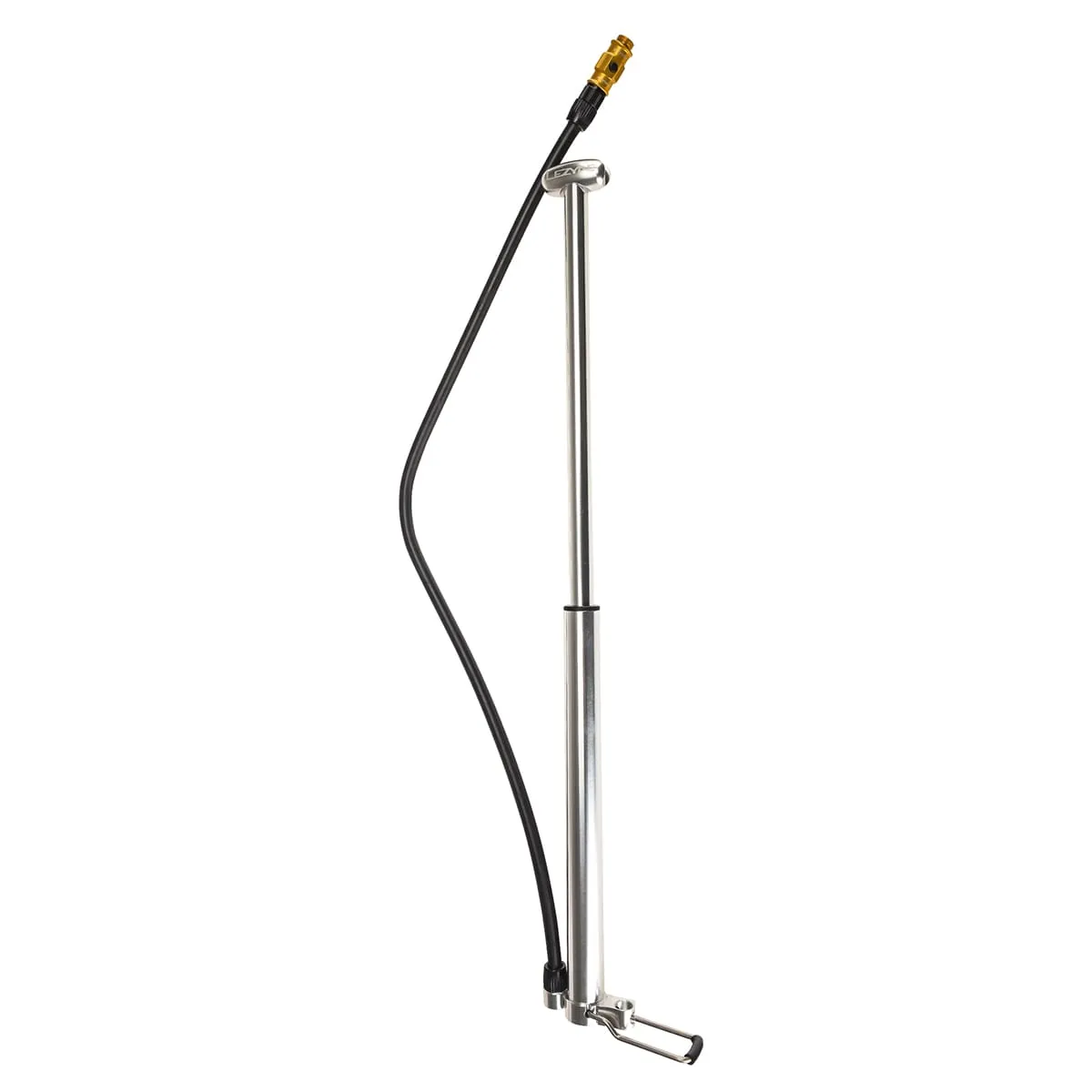 LEZYNE MICRO FLOOR DRIVE HP Silver Kompaktowa pompka nożna - Image 4