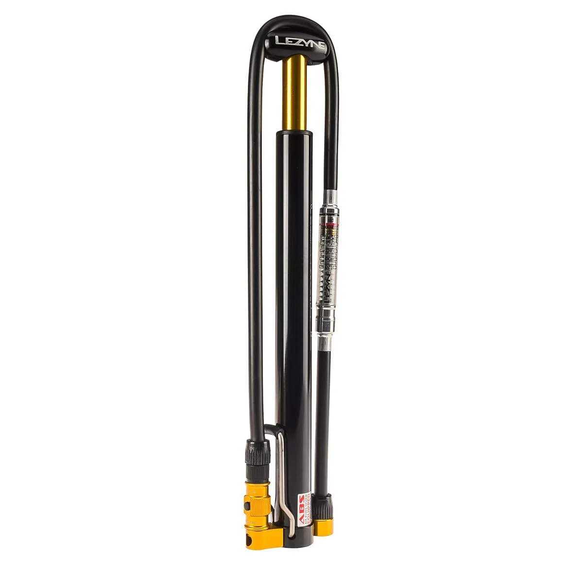 LEZYNE MICRO FLOOR DRIVE HPG Kompaktowa pompka nożna czarna