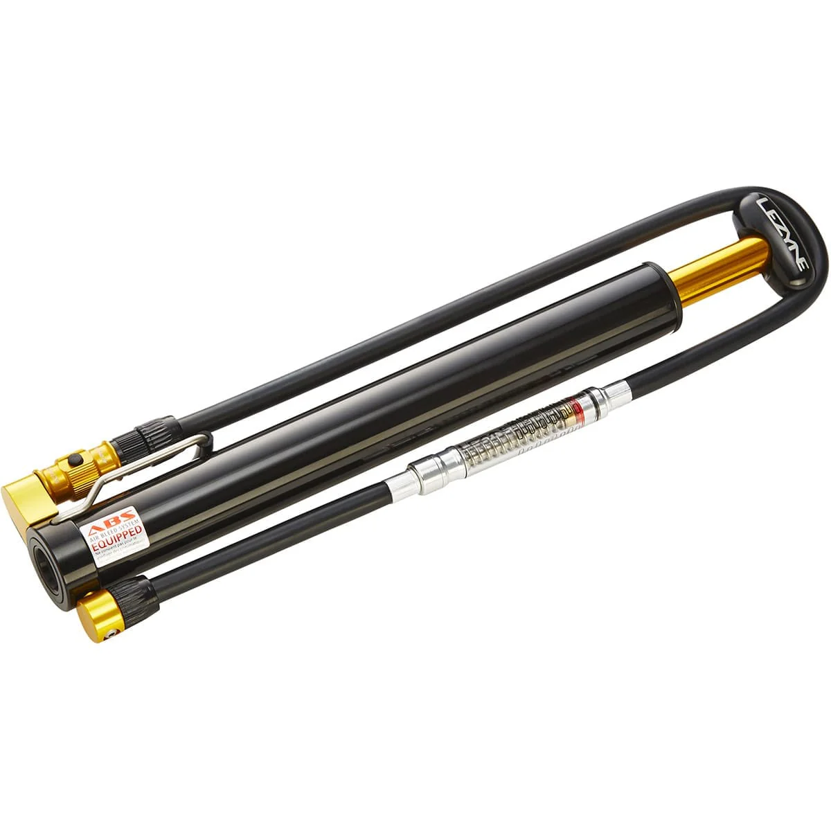 LEZYNE MICRO FLOOR DRIVE HVG Kompaktowa pompka nożna czarna - Image 2