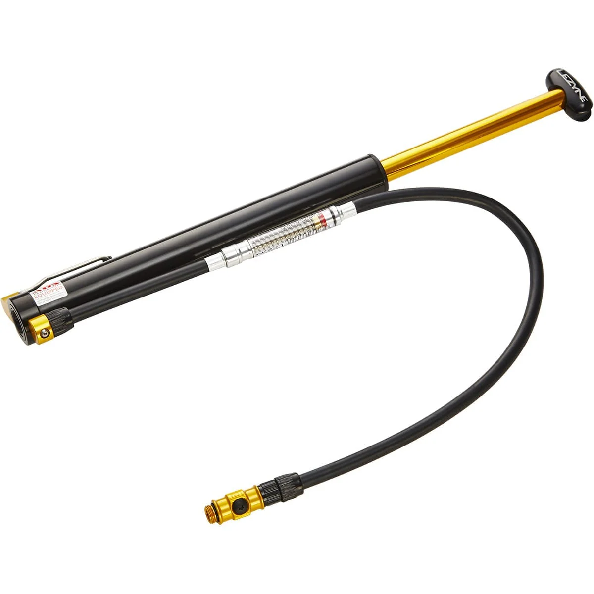 LEZYNE MICRO FLOOR DRIVE HVG Kompaktowa pompka nożna czarna - Image 5