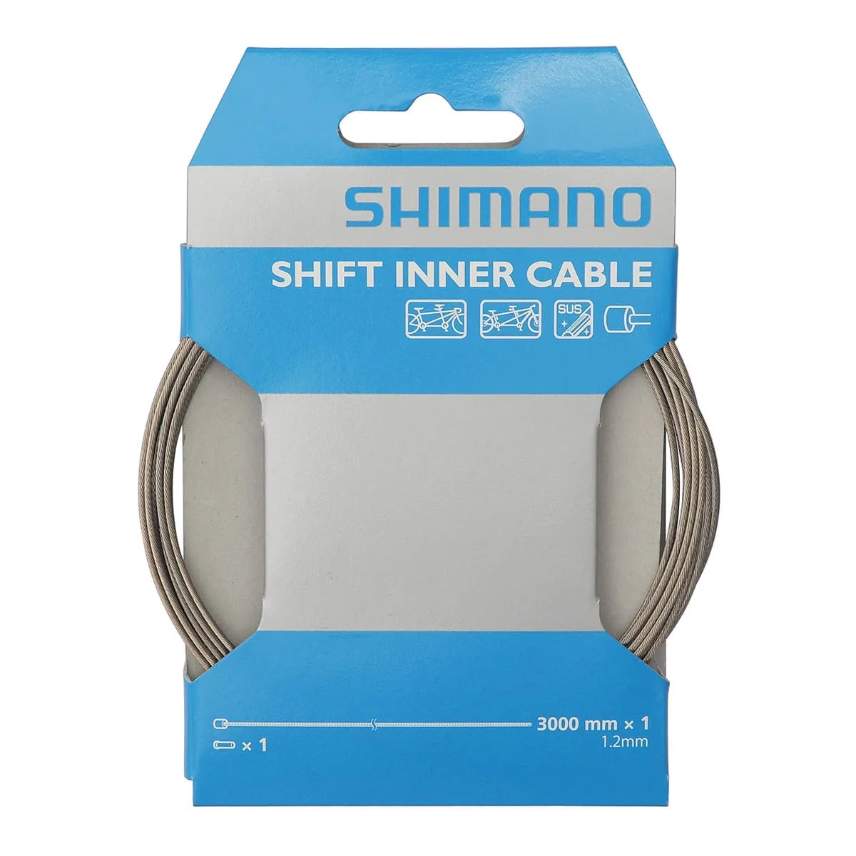 Linka przerzutki SHIMANO ze stali nierdzewnej 3000 mm