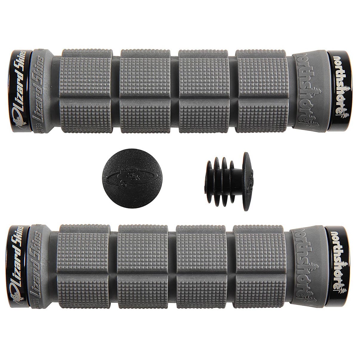 LIZARD SKINS NORTHSHORE Lock-On Grips Grey