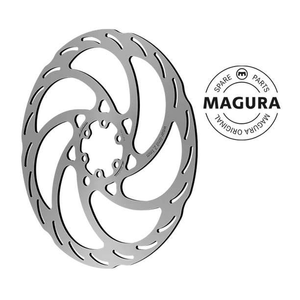 MAGURA MDR-S 2,5 mm 6-otworowy dysk srebrny