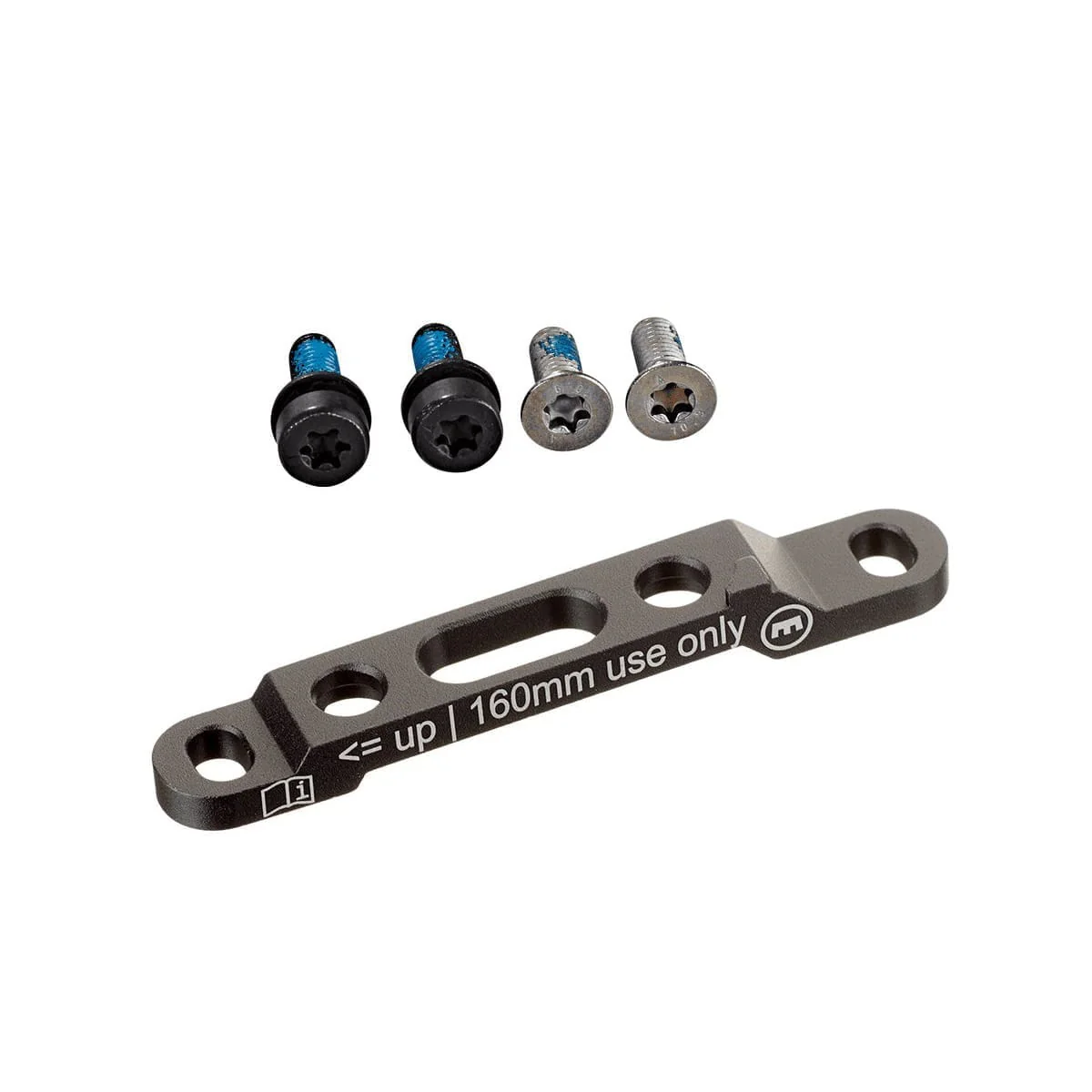 MAGURA QM50 FLAT MOUNT Adapter zacisku przedniego 140mm/160mm (+20mm) czarny