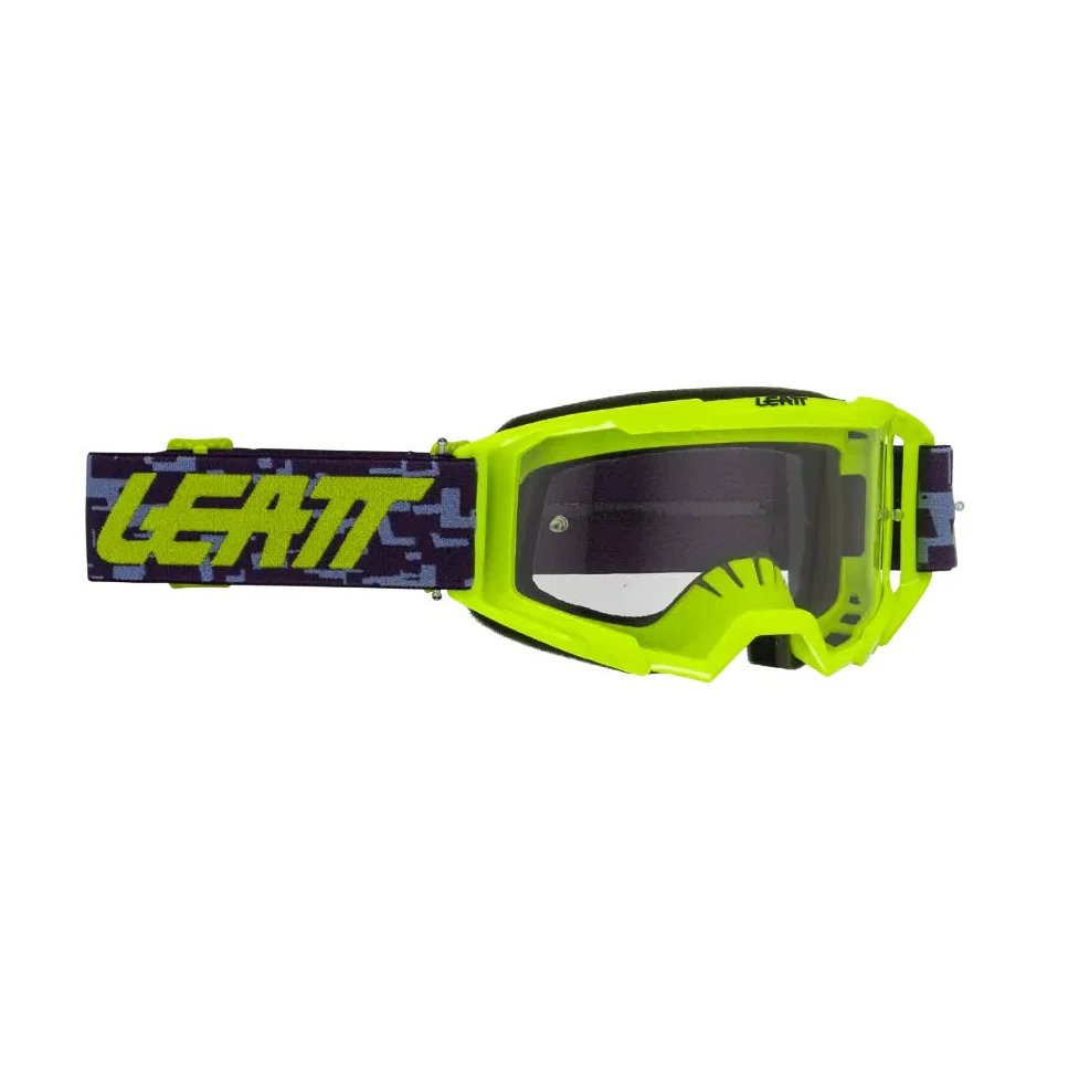Maska fluorescencyjna LEATT VIZION 3.5 z argonem, przezroczysta osłona