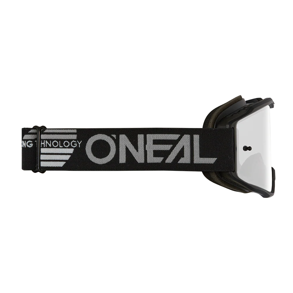 Gogle O'NEAL B-10 SOLID Mask Black Silver Mirror - Image 3