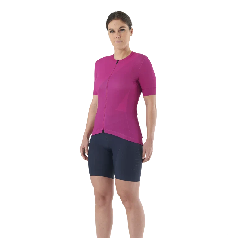 MAVIC AKSIUM GRAPHIC Damska koszulka z krótkim rękawem Fushia - Image 4