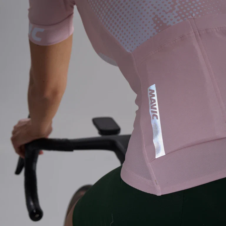 MAVIC AKSIUM GRAPHIC damska koszulka z krótkim rękawem różowa - Image 6