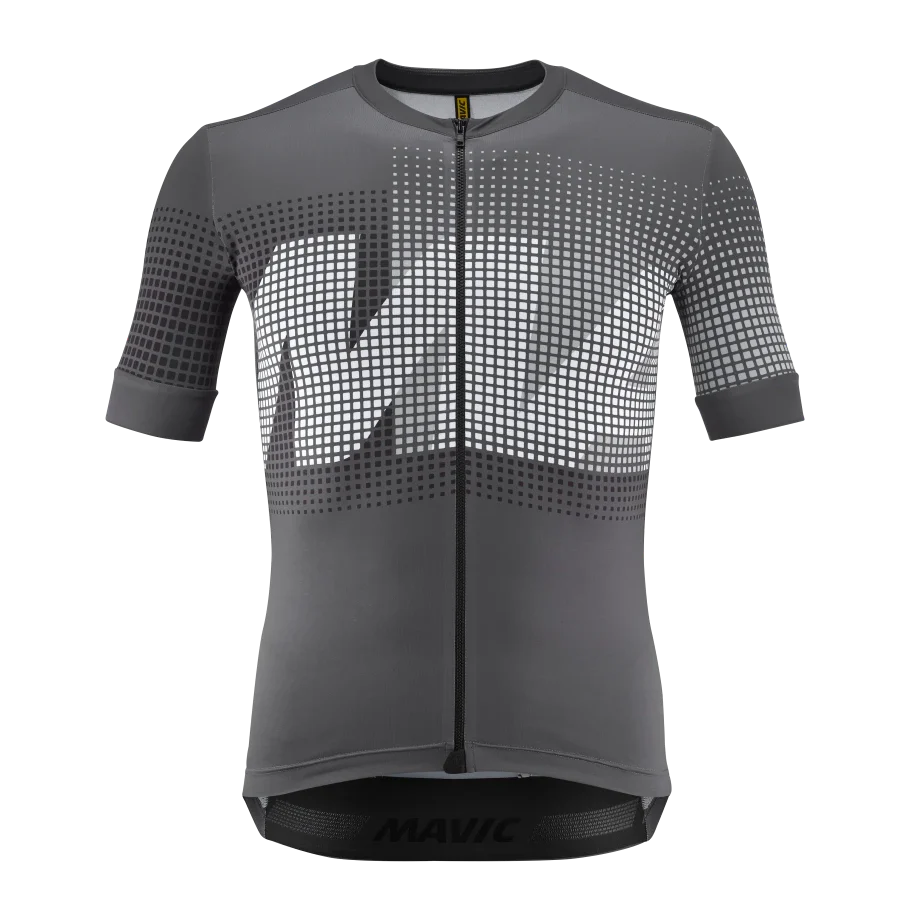 MAVIC AKSIUM GRAPHIC Koszulka z krótkim rękawem szara