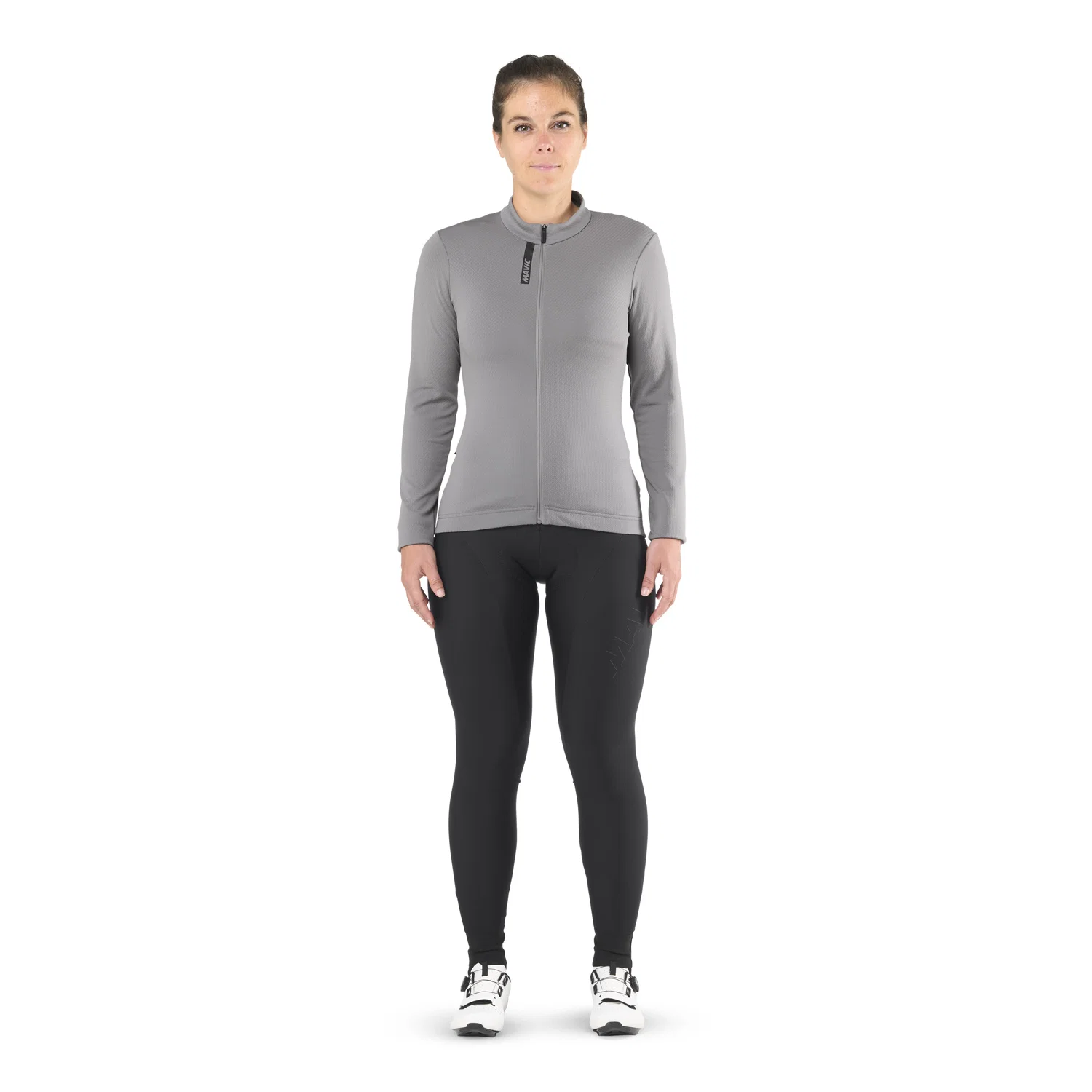 MAVIC AKSIUM THERMO Damska koszulka z długim rękawem Szary - Image 3