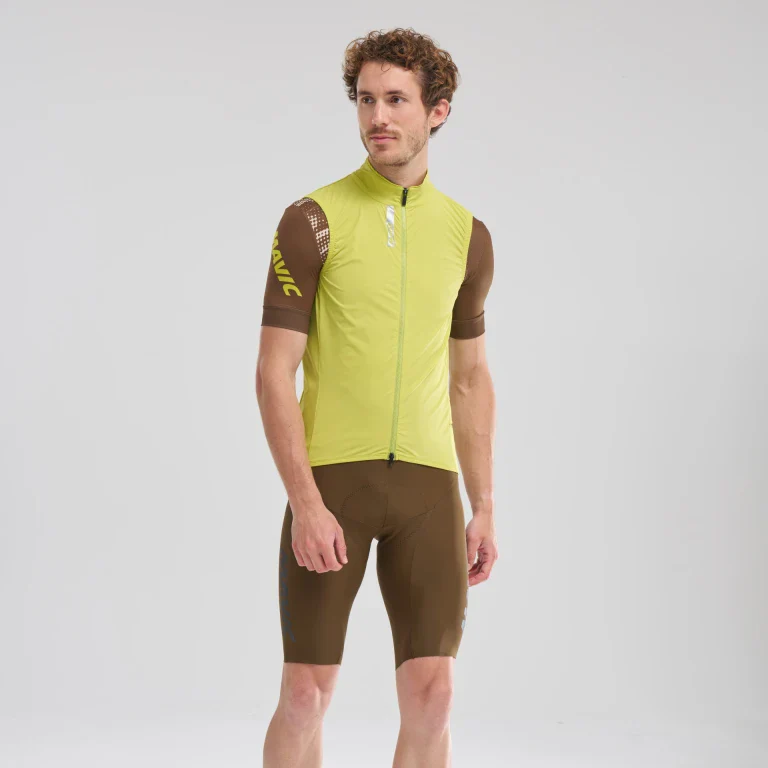 MAVIC AKSIUM WIND Kurtka bez rękawów żółta - Image 3