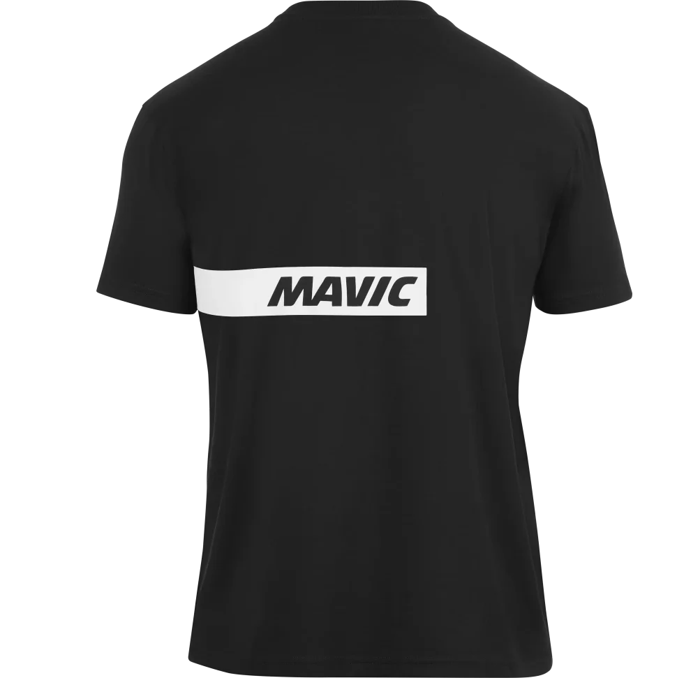 MAVIC CORPORATE STRIPE T-Shirt Czarny - Image 2