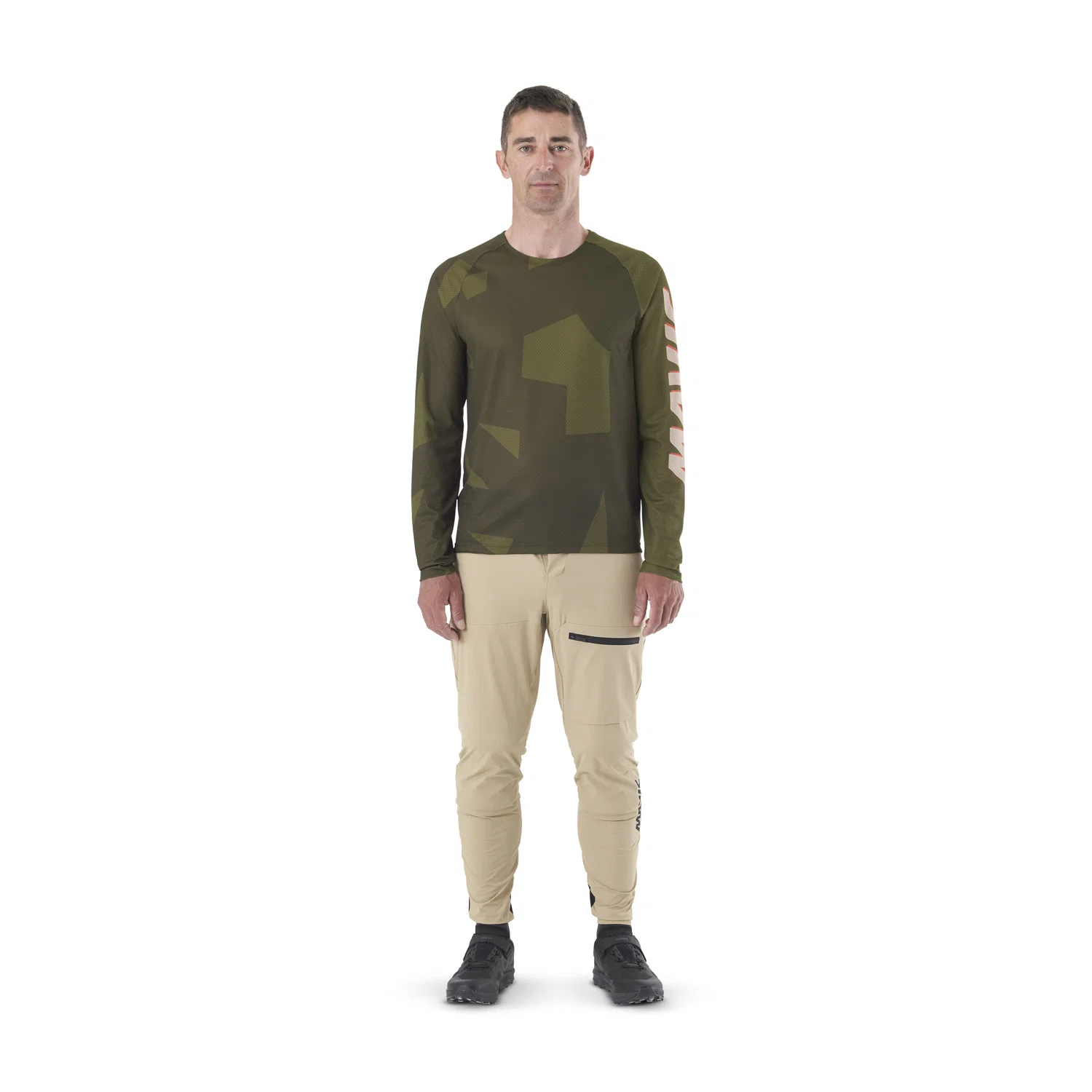MAVIC DEEMAX ENDURO Camo Jersey z długim rękawem Khaki - Image 3