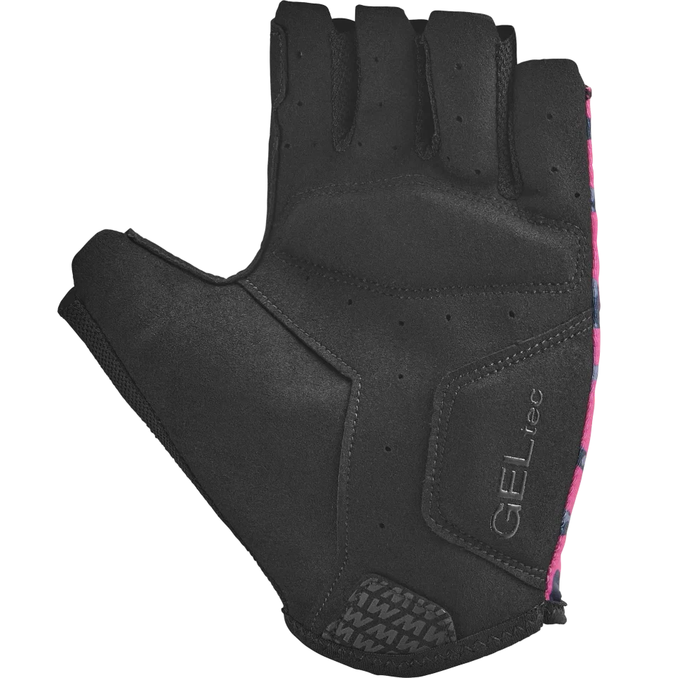 MAVIC ESSENTIAL PADDED GRAPHIC Krótkie rękawice szary/różowy - Image 2