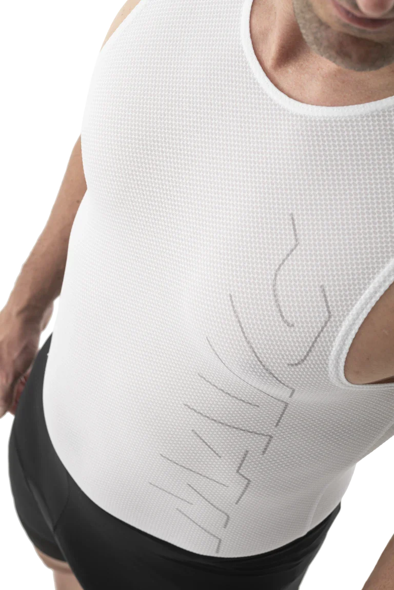 MAVIC HOT RIDE +SL Bielizna bez rękawów biały - Image 5
