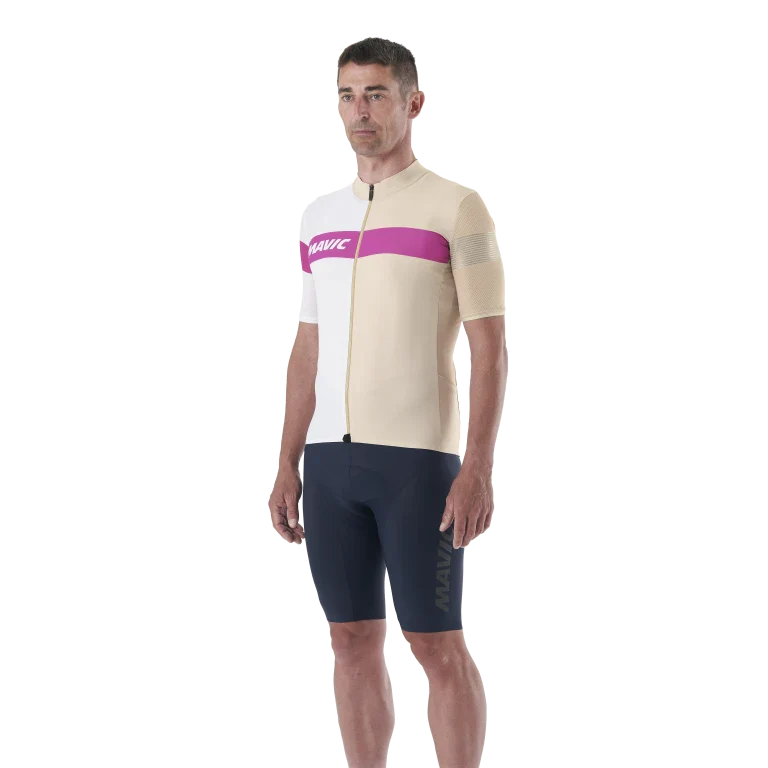 MAVIC KSYRIUM PRO Koszulka z krótkim rękawem beżowa - Image 6