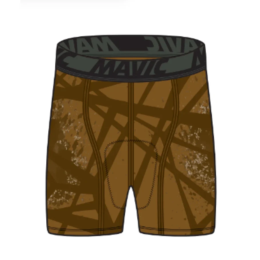 MAVIC TRAIL Graphic Short Brown
