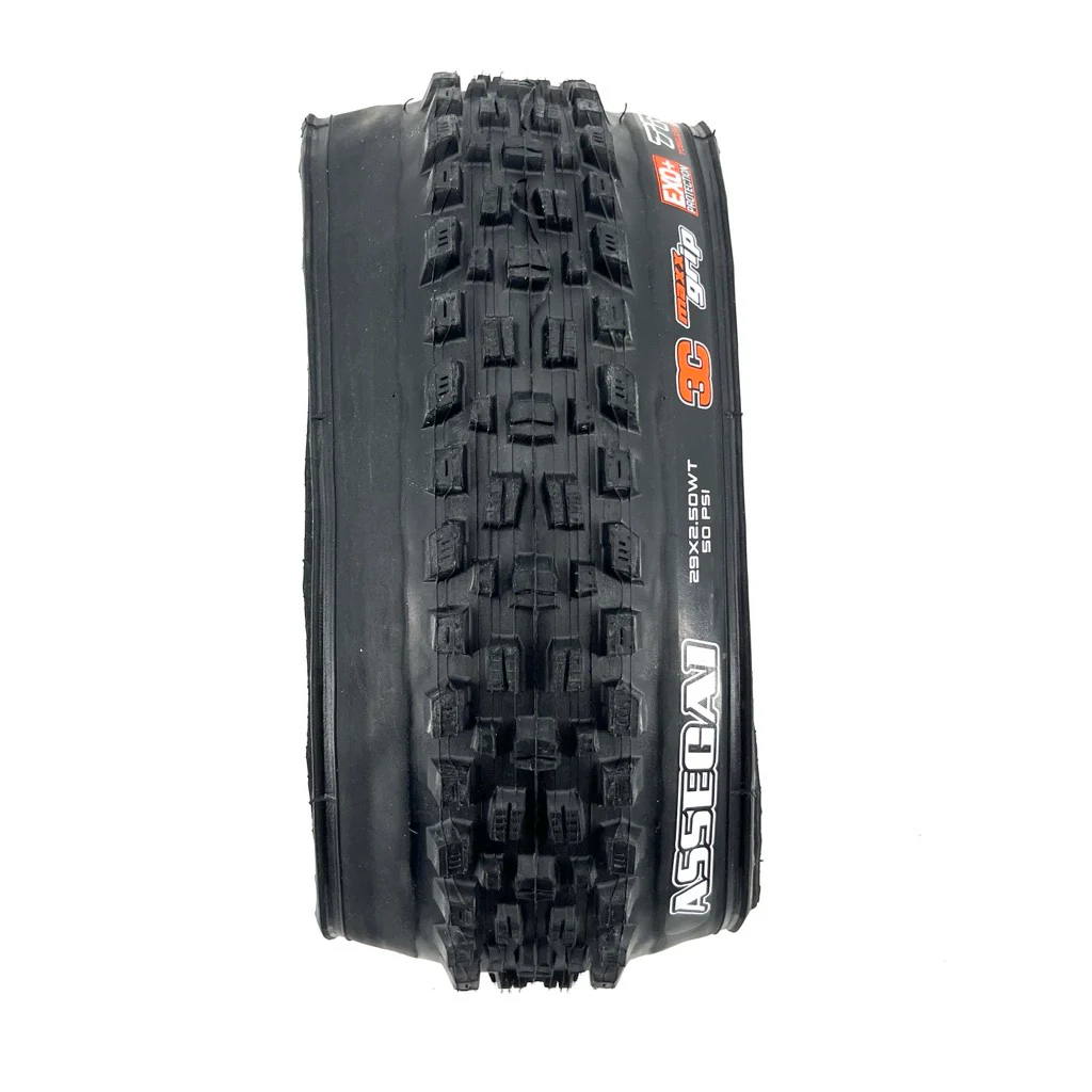 MAXXIS ASSEGAI 29x2.50 WT Exo+ 3C MaxxGrip Tubeless Ready Miękka opona czarna - Image 3