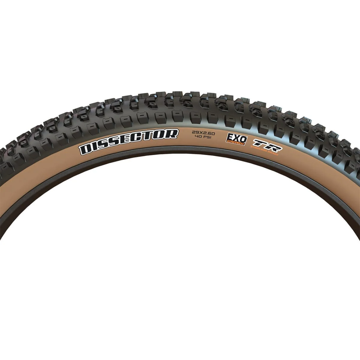 MAXXIS DISSECTOR 29x2.60 WT Exo Tubeless Ready Miękka opona Tanwall - Image 2