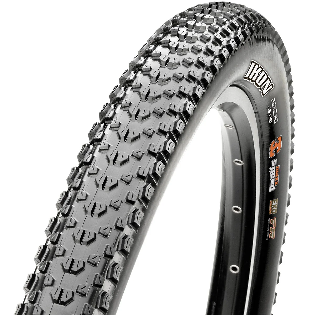 MAXXIS IKON 29x2.35 Exo MaxxSpeed Tubeless Ready Miękka opona w kolorze czarnym