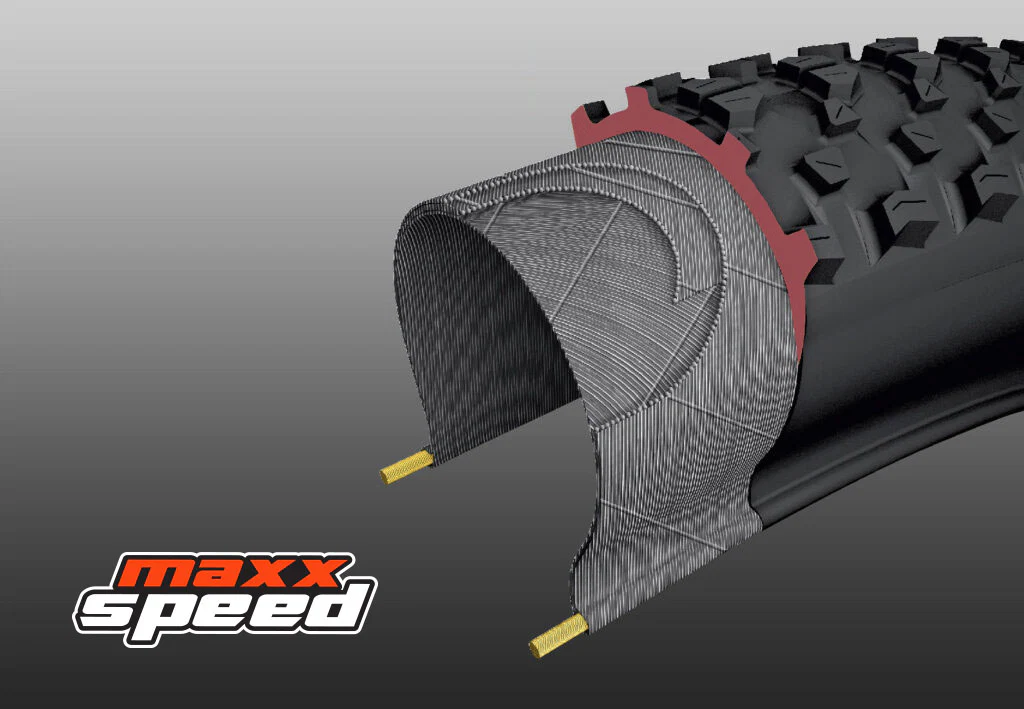 MAXXIS IKON 29x2.35 Exo MaxxSpeed Tubeless Ready Miękka opona w kolorze czarnym - Image 4