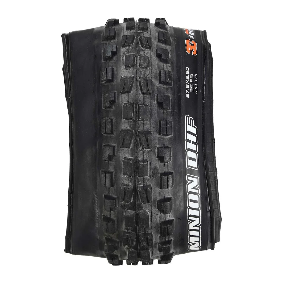 MAXXIS MINION DHF+ 27.5x2.80 Exo+ 3C MaxxTerra Tubeless Ready Miękka opona czarna