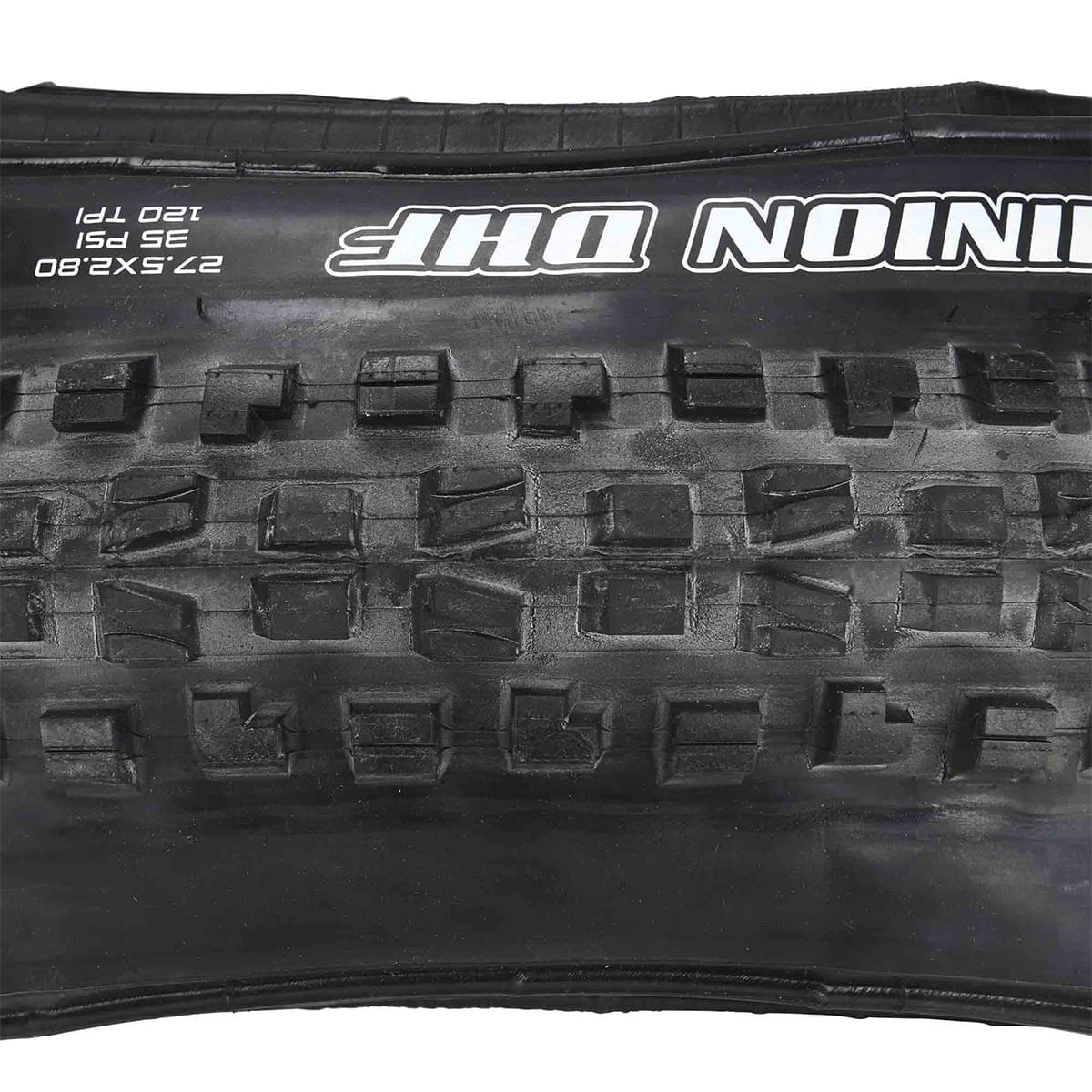 MAXXIS MINION DHF+ 27.5x2.80 Exo+ 3C MaxxTerra Tubeless Ready Miękka opona czarna - Image 2